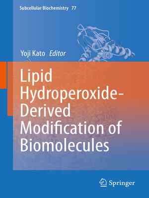 cover image of Lipid Hydroperoxide-Derived Modification of Biomolecules